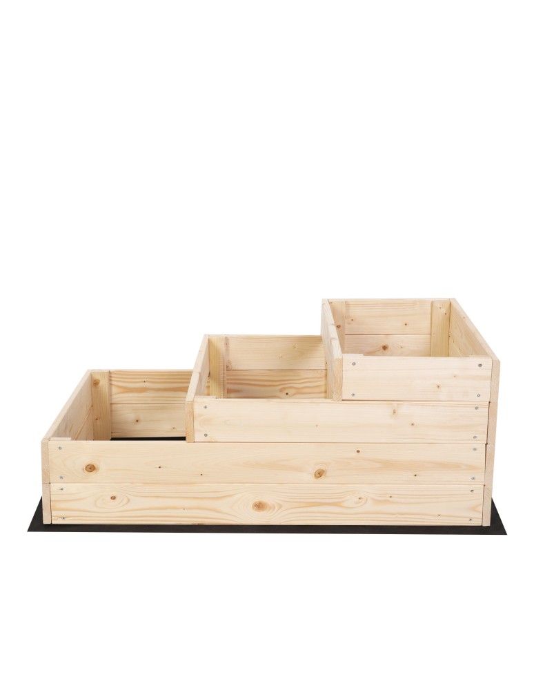 Grządki kaskadowe - Skrzynia na warzywa warzywniak grządka IMPREGNOWANY 36x60x90 GRATISY EKO - product b2b.wamar.biz 5