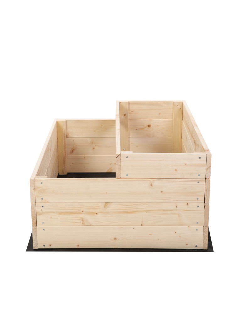 Grządki kaskadowe - Skrzynia na warzywa warzywniak grządka IMPREGNOWANY 36x90x60 GRATISY EKO - product b2b.wamar.biz 4