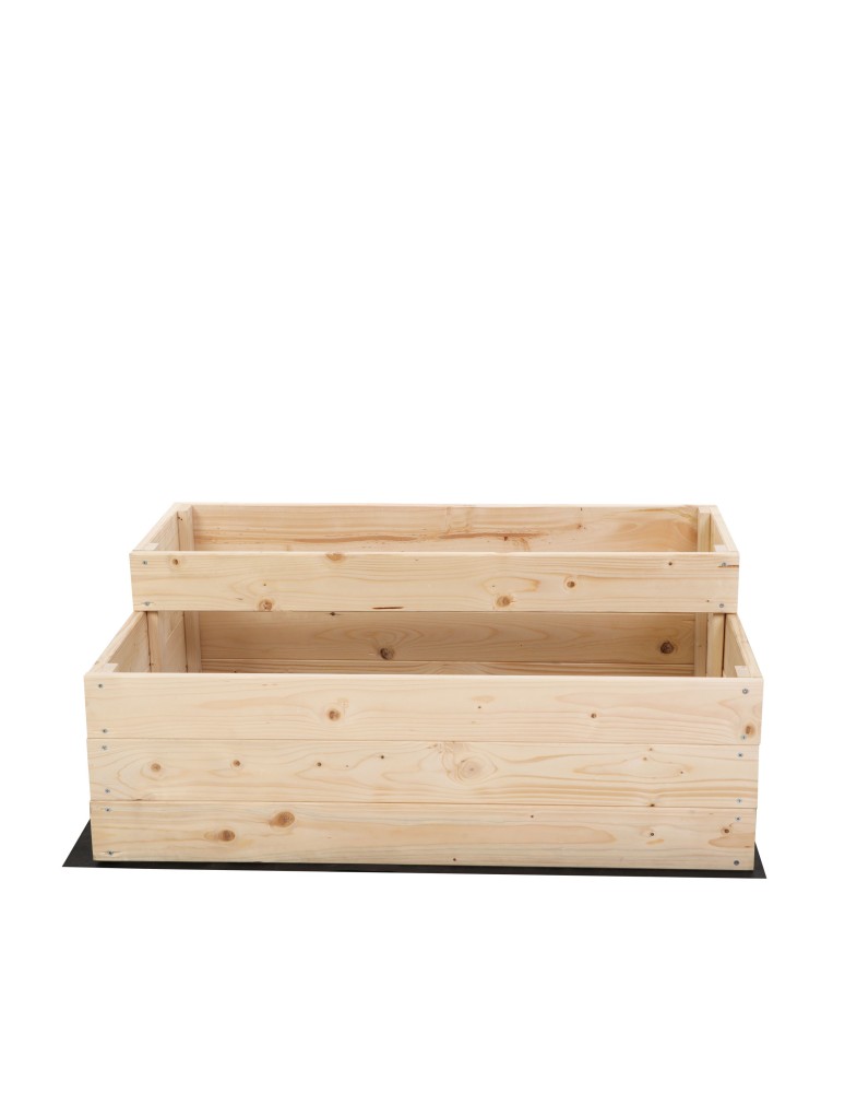 Grządki kaskadowe - Skrzynia na warzywa warzywniak grządka IMPREGNOWANY 36x90x60 GRATISY EKO - product b2b.wamar.biz 5