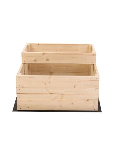 Grządki kaskadowe - Skrzynia na warzywa warzywniak grządka IMPREGNOWANY 36x60x60 GRATISY EKO - product 4