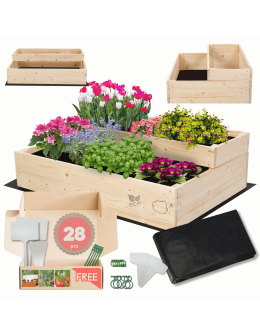 Skrzynia na warzywa warzywniak inspekt IMPREGNOWANY 27x90x60 GRATISY ECO