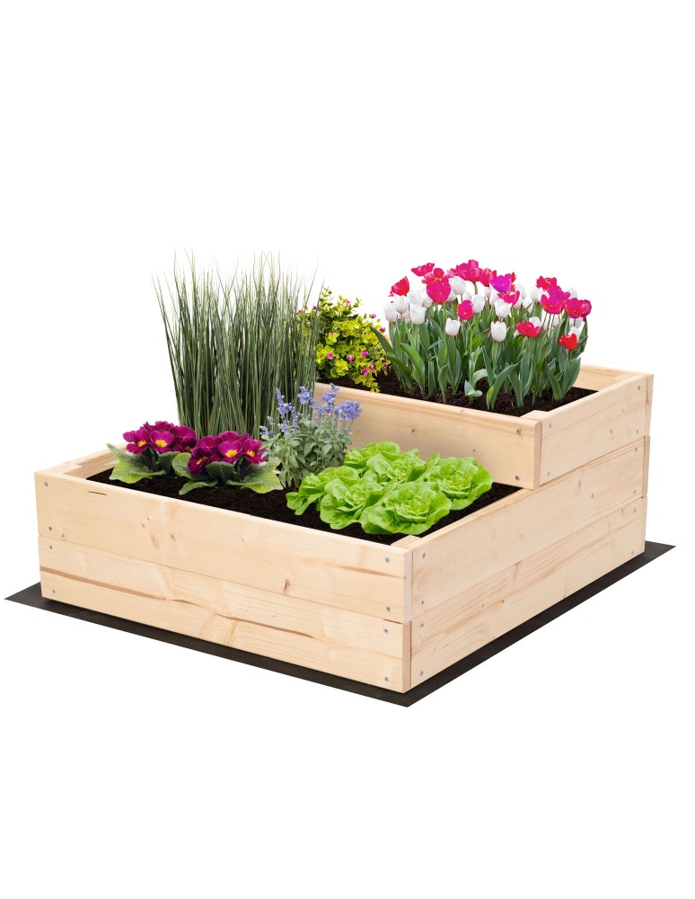 Grządki kaskadowe - Skrzynia na warzywa warzywniak inspekt IMPREGNOWANY 27x60x60 GRATISY ECO - produkt b2b.wamar.biz 2