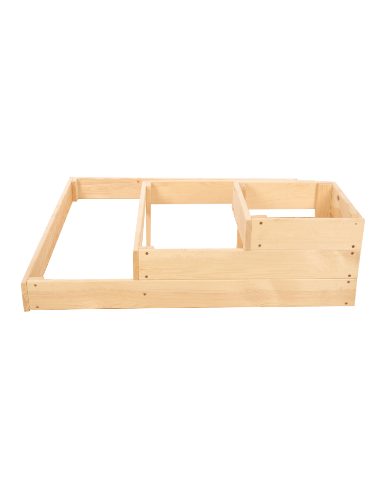 Uprawowe skrzynie ogrodowe- Warzywniaki- skrzynia do uprawy - Skrzynia na warzywa narożnikowa warzywniak inspekt  27x90x90 GRATISY ECO - product b2b.wamar.biz 4