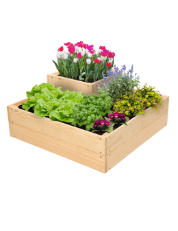 Narożna skrzynia na warzywa warzywniak inspekt donica 27x60x60 GRATISY ECO - product 2