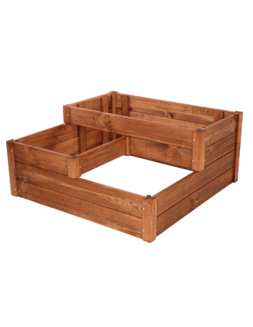 Grządki kaskadowe - Skrzynia na warzywa warzywniak grządka IMPREGNOWANY 36x80x80 INSPEKT EKO - product 3