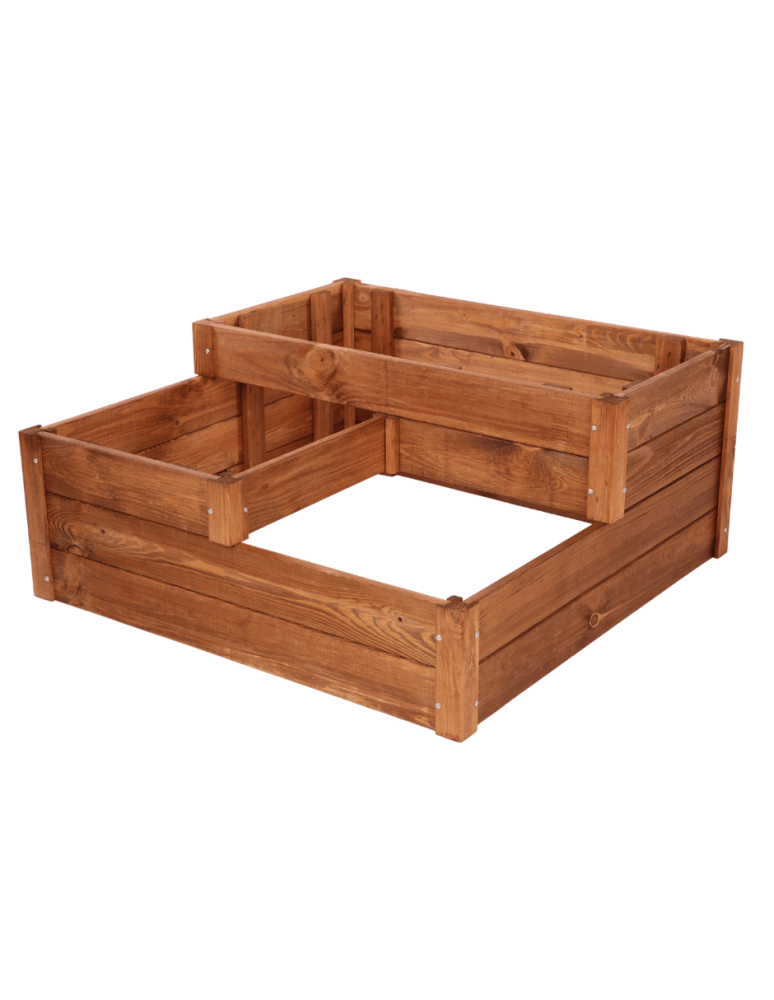 Grządki kaskadowe - Skrzynia na warzywa warzywniak grządka IMPREGNOWANY 36x80x80 INSPEKT EKO - product b2b.wamar.biz 3