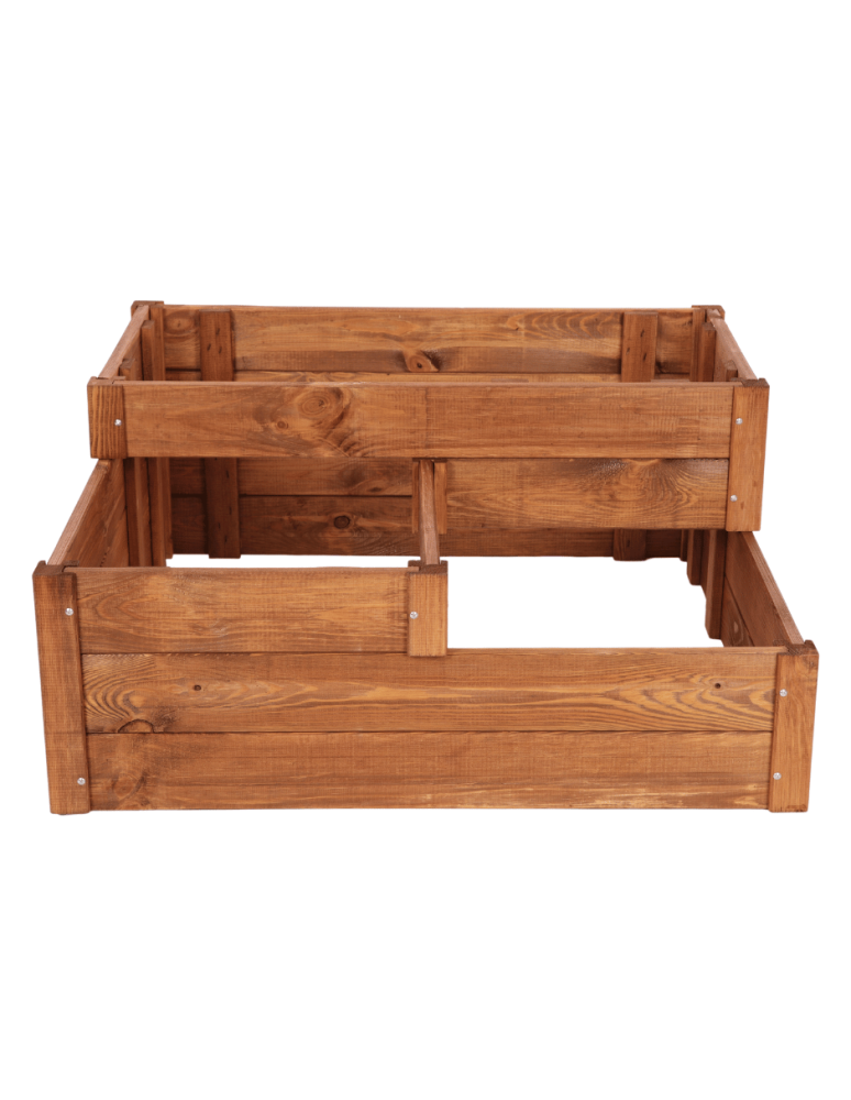 Grządki kaskadowe - Skrzynia na warzywa warzywniak grządka IMPREGNOWANY 36x80x80 INSPEKT EKO - product b2b.wamar.biz 4