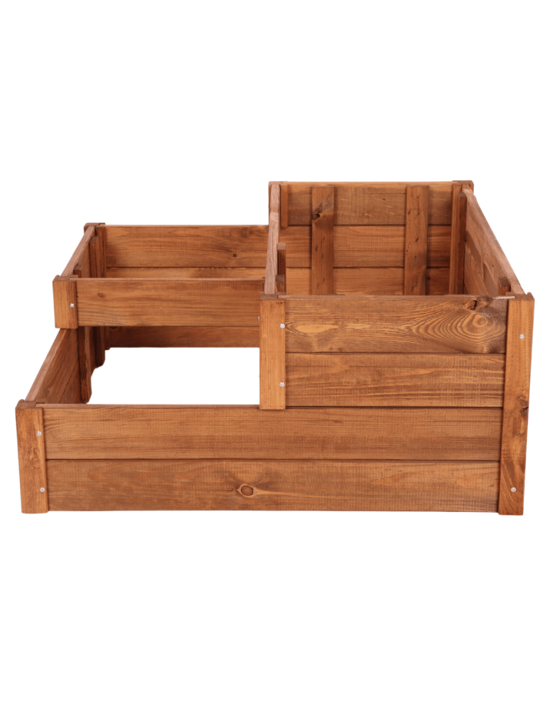 Grządki kaskadowe - Skrzynia na warzywa warzywniak grządka IMPREGNOWANY 36x80x80 INSPEKT EKO - product b2b.wamar.biz 5