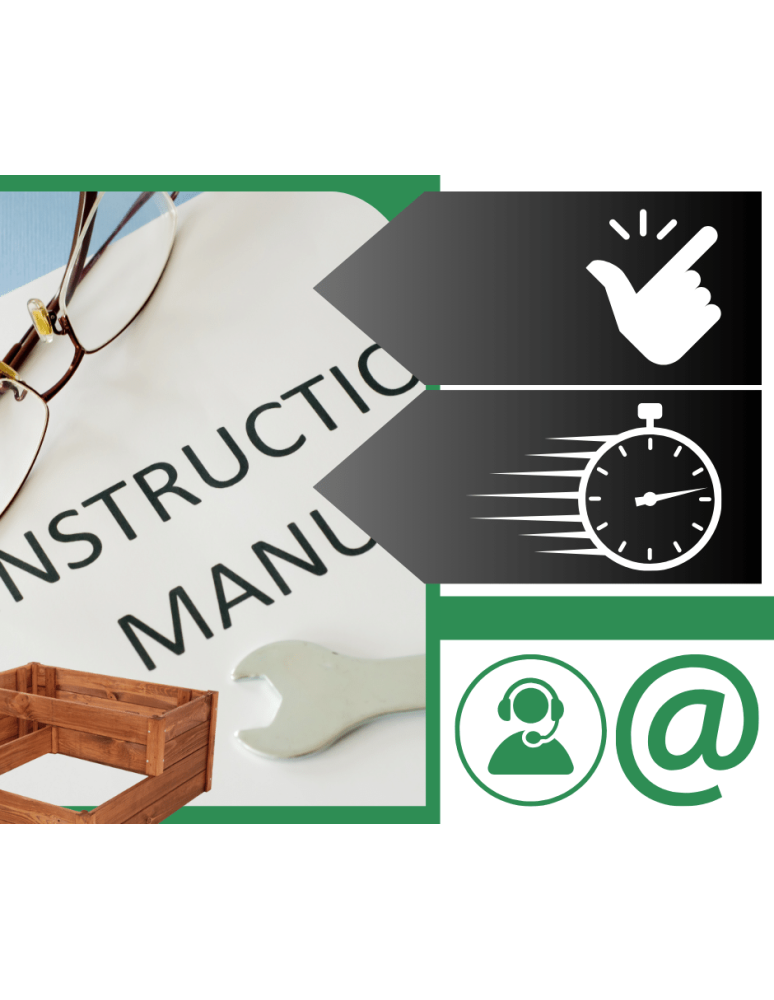 Grządki kaskadowe - Skrzynia na warzywa warzywniak grządka IMPREGNOWANY 36x80x80 INSPEKT EKO - product b2b.wamar.biz 13