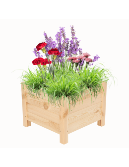 Drewniana donica ogrodowa doniczka skrzynka na kwiaty 31x40x40 EKO - product 2