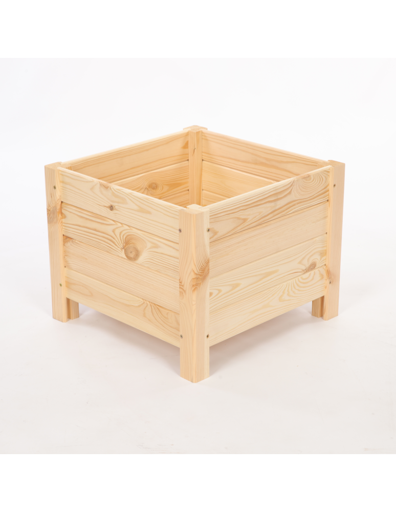 Duże donice ogrodowe- pergole - Drewniana donica ogrodowa doniczka skrzynka na kwiaty 31x40x40 EKO - produkt b2b.wamar.biz 3