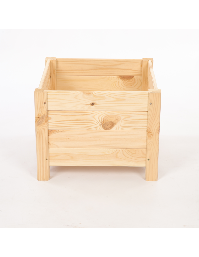 Duże donice ogrodowe- pergole - Drewniana donica ogrodowa doniczka skrzynka na kwiaty 31x40x40 EKO - produkt b2b.wamar.biz 4