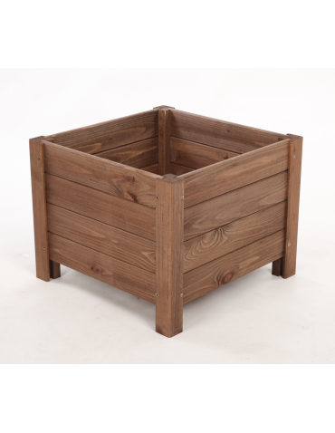 Duże donice ogrodowe- pergole - Drewniana donica ogrodowa doniczka skrzynka na kwiaty 31x40x40 na nogach - product 3