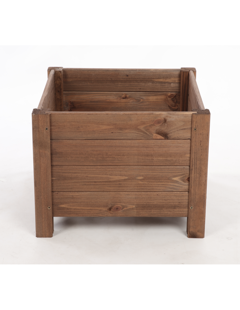 Duże donice ogrodowe- pergole - Drewniana donica ogrodowa doniczka skrzynka na kwiaty 31x40x40 na nogach - product b2b.wamar.biz 4