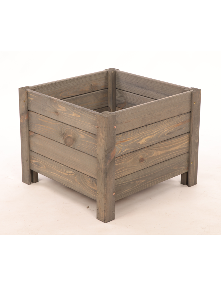 Duże donice ogrodowe- pergole - Drewniana donica ogrodowa doniczka skrzynka na kwiaty 31x40x40 na nogach - product b2b.wamar.biz 3