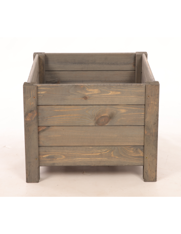 Duże donice ogrodowe- pergole - Drewniana donica ogrodowa doniczka skrzynka na kwiaty 31x40x40 na nogach - product 4