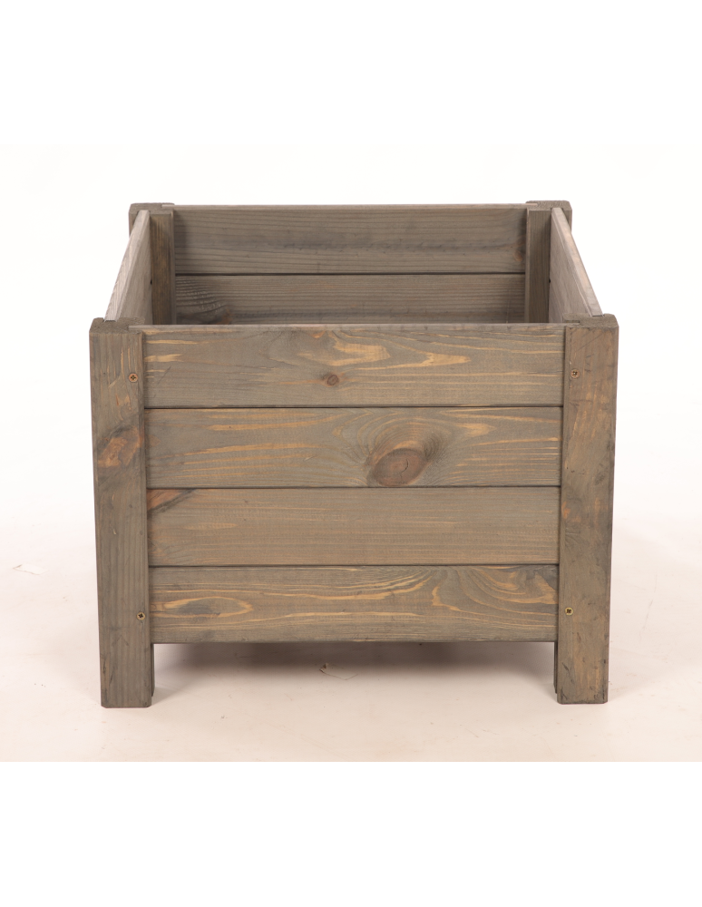 Duże donice ogrodowe- pergole - Drewniana donica ogrodowa doniczka skrzynka na kwiaty 31x40x40 na nogach - product b2b.wamar.biz 4