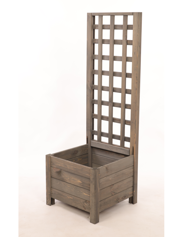 Duże donice ogrodowe- pergole - Drewniana pergola ogrodowa doniczka skrzynka na kwiaty 116x40x40 na nogach - product b2b.wamar.biz 3