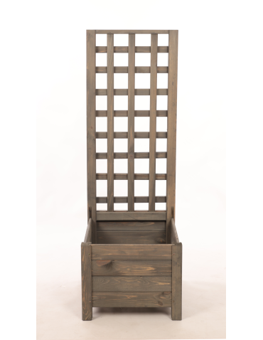 Duże donice ogrodowe- pergole - Drewniana pergola ogrodowa doniczka skrzynka na kwiaty 116x40x40 na nogach - product 4