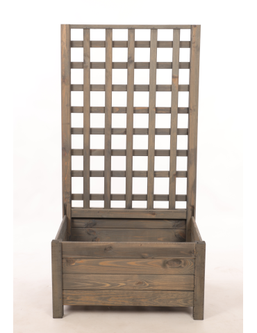 Duże donice ogrodowe- pergole - Drewniana pergola ogrodowa doniczka skrzynka na kwiaty 116x60x40 na nogach - product 4