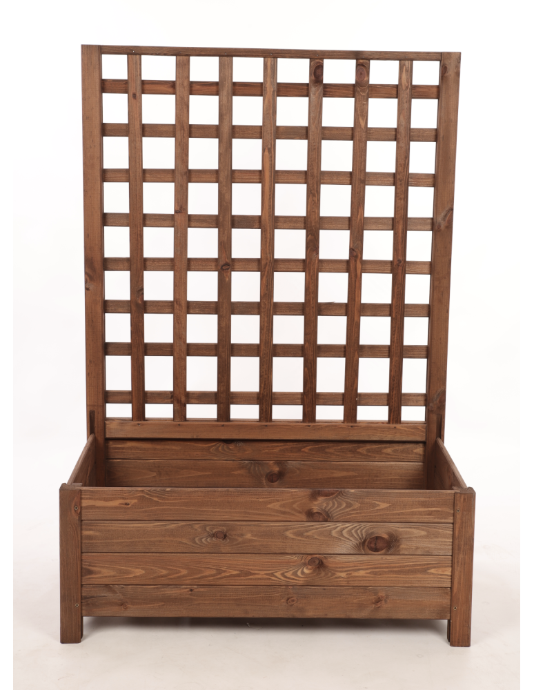 Duże donice ogrodowe- pergole - Drewniana pergola ogrodowa doniczka skrzynka na kwiaty 116x80x40 na nogach - product b2b.wamar.biz 4