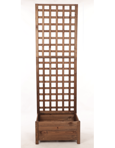 Duże donice ogrodowe- pergole - Pergola drewniana wysoka doniczka skrzynka na kwiaty 190x60x40 EKO - product 4