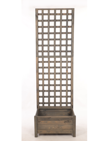 Duże donice ogrodowe- pergole - Pergola drewniana wysoka doniczka skrzynka na kwiaty 190x60x40 na nogach - product 4