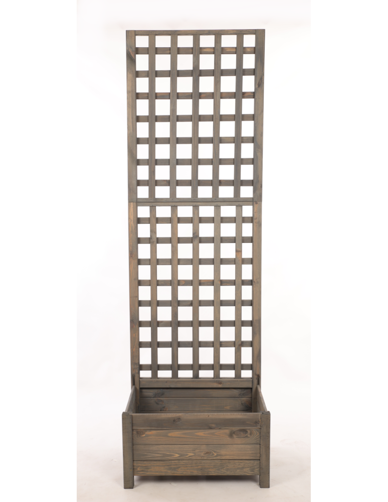 Duże donice ogrodowe- pergole - Pergola drewniana wysoka doniczka skrzynka na kwiaty 190x60x40 na nogach - product b2b.wamar.biz 4