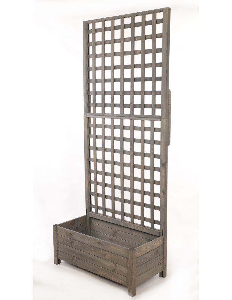 Duże donice ogrodowe- pergole - Pergola drewniana wysoka doniczka skrzynka na kwiaty 190x80x40 EKO - product b2b.wamar.biz 3