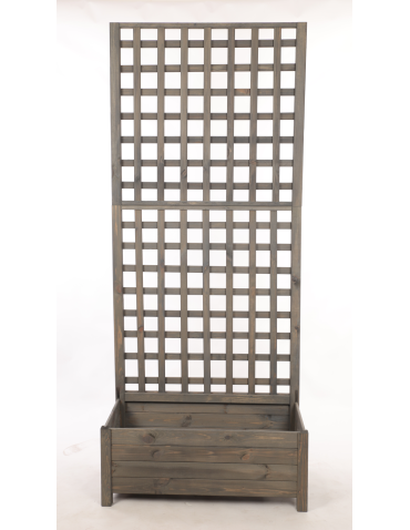 Duże donice ogrodowe- pergole - Pergola drewniana wysoka doniczka skrzynka na kwiaty 190x80x40 EKO - product 4