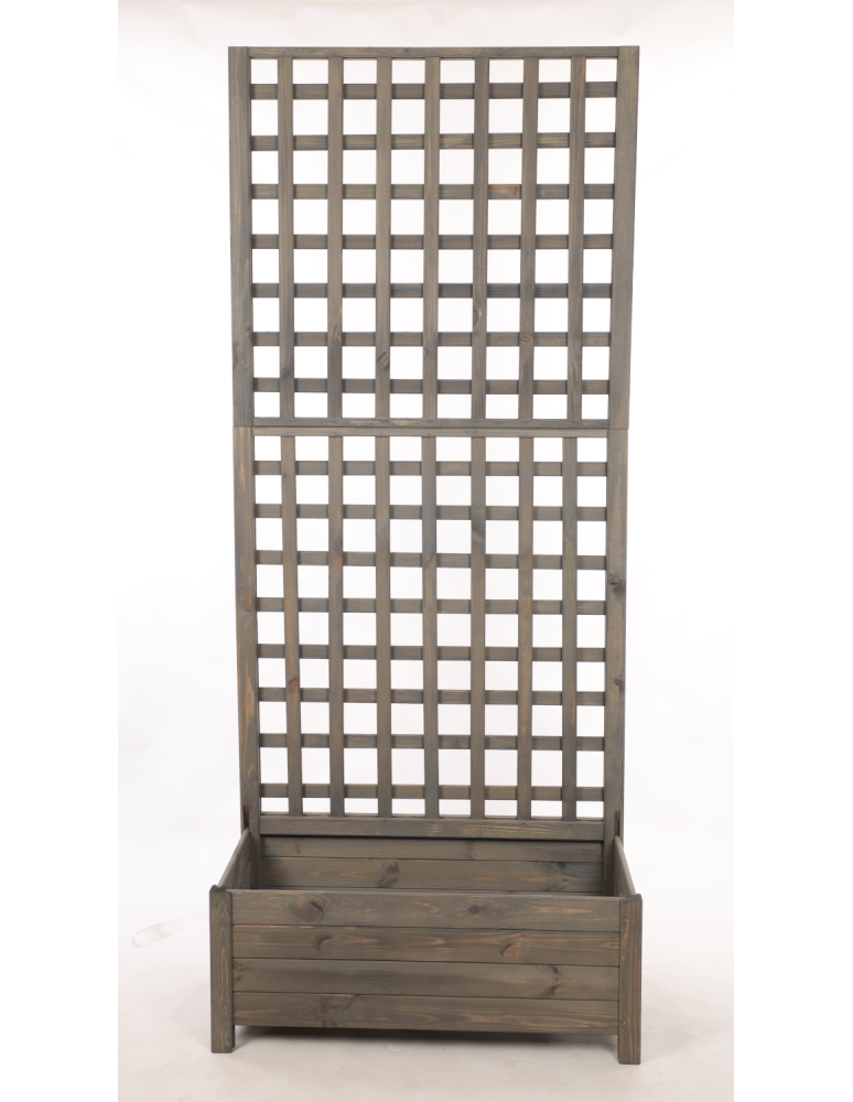 Duże donice ogrodowe- pergole - Pergola drewniana wysoka doniczka skrzynka na kwiaty 190x80x40 EKO - product b2b.wamar.biz 4