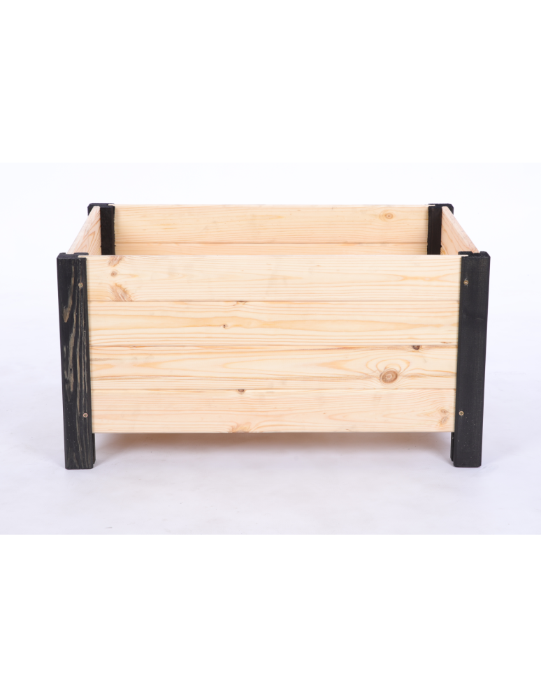 Duże donice ogrodowe- pergole - Drewniana donica ogrodowa doniczka skrzynka na kwiaty 31x60x40 na nogach - product b2b.wamar.biz 4