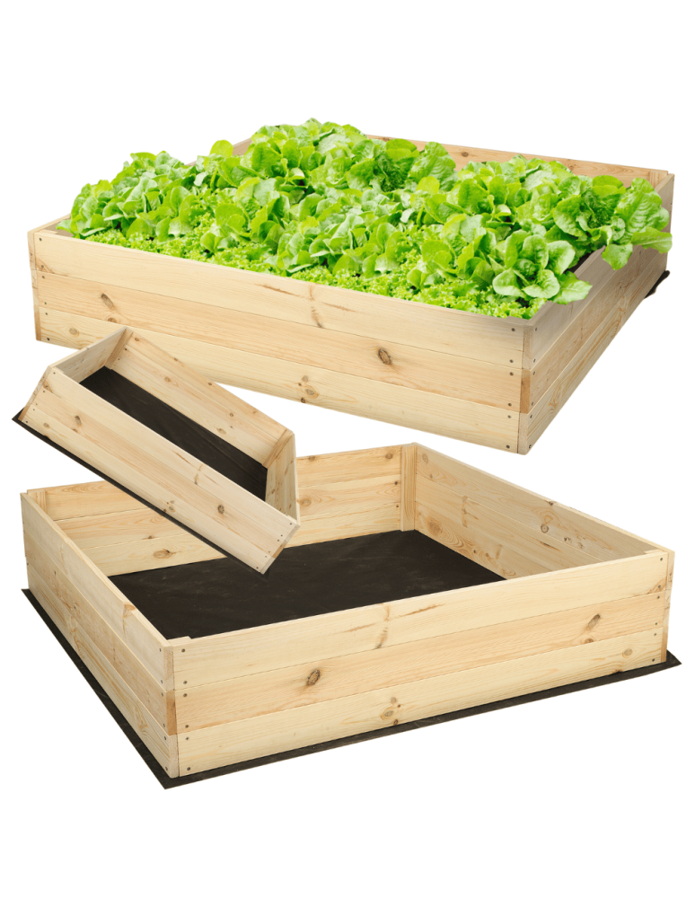 Uprawowe skrzynie ogrodowe- Warzywniaki- skrzynia do uprawy - Skrzynia na warzywa skrzynie na warzywniak inspekt donica grządka 27x83x80 - product b2b.wamar.biz 5