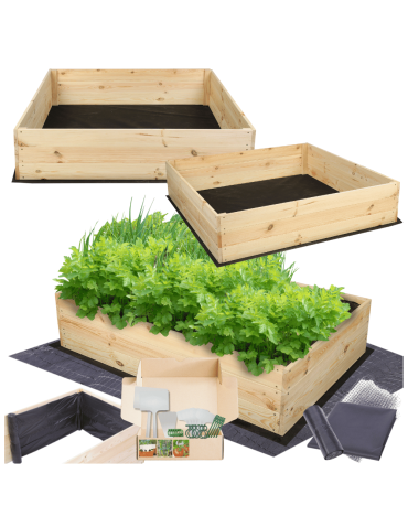 Skrzynia na warzywa skrzynie na warzywniak inspekt donica grządka 27x103x100