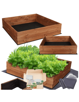 Skrzynia na warzywa skrzynie na warzywniak inspekt donica grządka 27x120x117