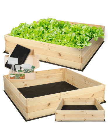 Uprawowe skrzynie ogrodowe- Warzywniaki- skrzynia do uprawy - Skrzynia na warzywa skrzynie na warzywniak inspekt donica grządka 27x120x117 - product 5