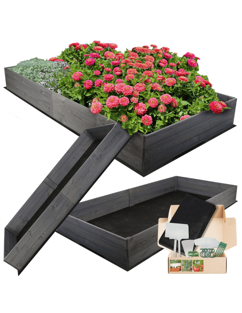 Uprawowe skrzynie ogrodowe- Warzywniaki- skrzynia do uprawy - Skrzynia na warzywa skrzynie na warzywniak inspekt donica grządka 27x163x117 - produkt b2b.wamar.biz 5