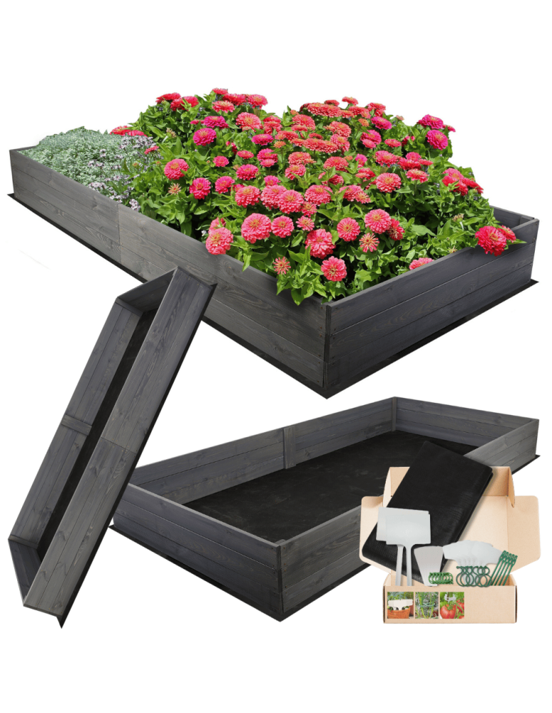 Uprawowe skrzynie ogrodowe- Warzywniaki- skrzynia do uprawy - Skrzynia na warzywa skrzynie na warzywniak inspekt donica grządka 27x203x80 - product b2b.wamar.biz 5