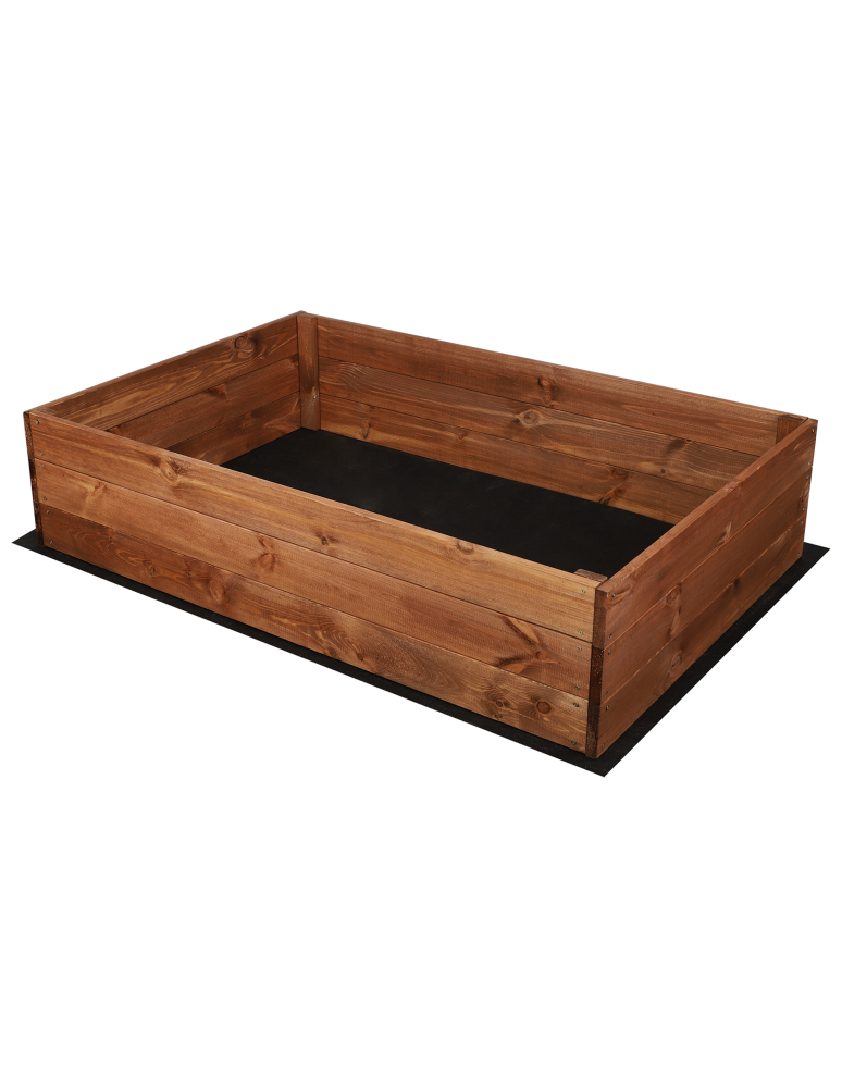 Uprawowe skrzynie ogrodowe- Warzywniaki- skrzynia do uprawy - Skrzynia na warzywa skrzynie na warzywniak inspekt donica grządka 27x120x80 - product b2b.wamar.biz 3