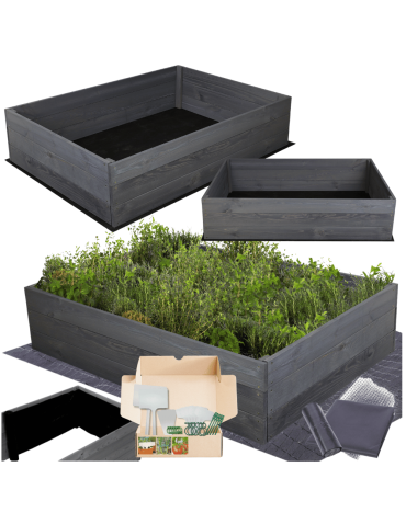 Skrzynia na warzywa skrzynie na warzywniak inspekt donica grządka 27x120x100