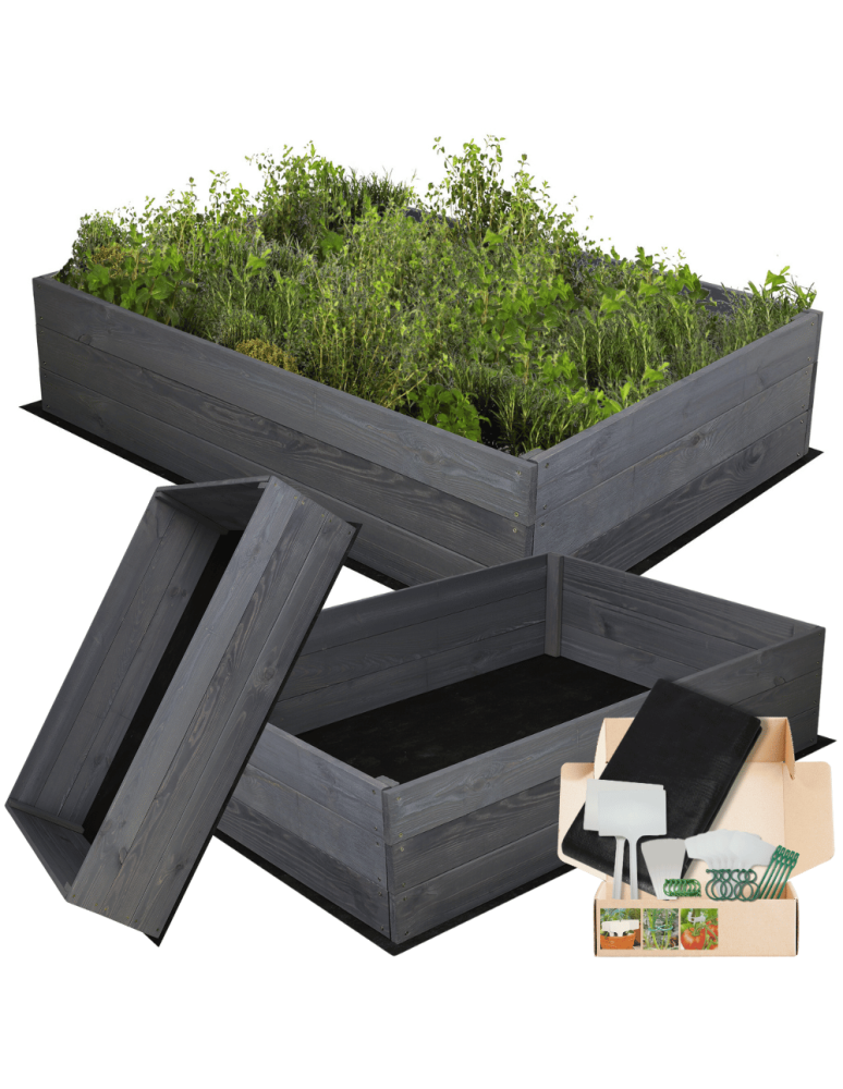 Uprawowe skrzynie ogrodowe- Warzywniaki- skrzynia do uprawy - Skrzynia na warzywa skrzynie na warzywniak inspekt donica grządka 27x120x60 - product b2b.wamar.biz 5