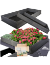 Skrzynia na warzywa skrzynie na warzywniak inspekt donica grządka 27x160x120