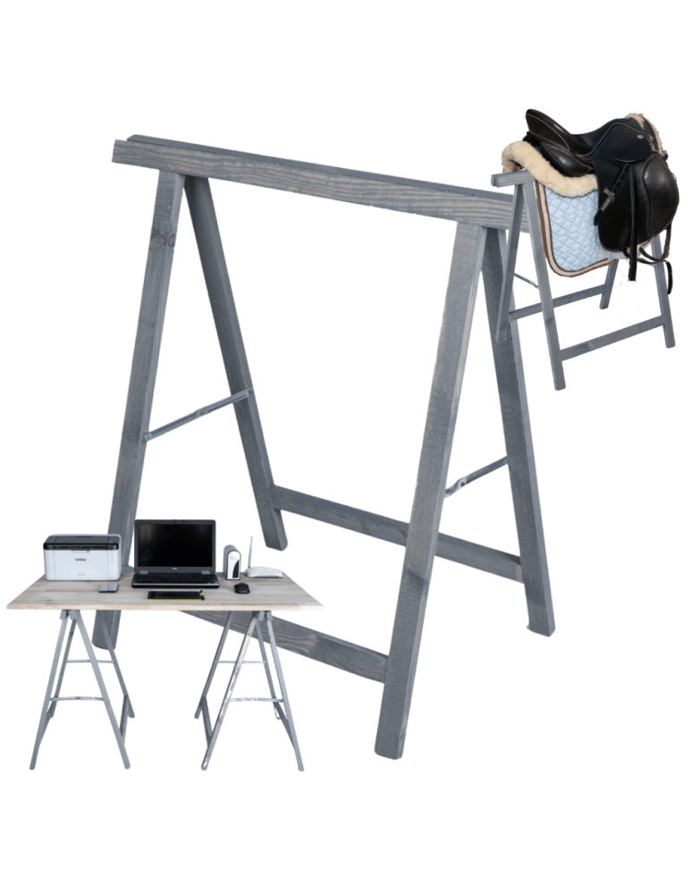 Kobyłka- drewniany koziołek - Koziołek malarski wieszak na siodło koziołek drewniany roboczy kozioł - product b2b.wamar.biz 1