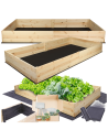 Skrzynia na warzywa skrzynie na warzywniak inspekt donica grządka 27x163x100
