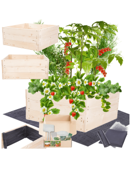 Skrzynia na warzywa skrzynie na warzywniak inspekt donica grządka 27x60x60