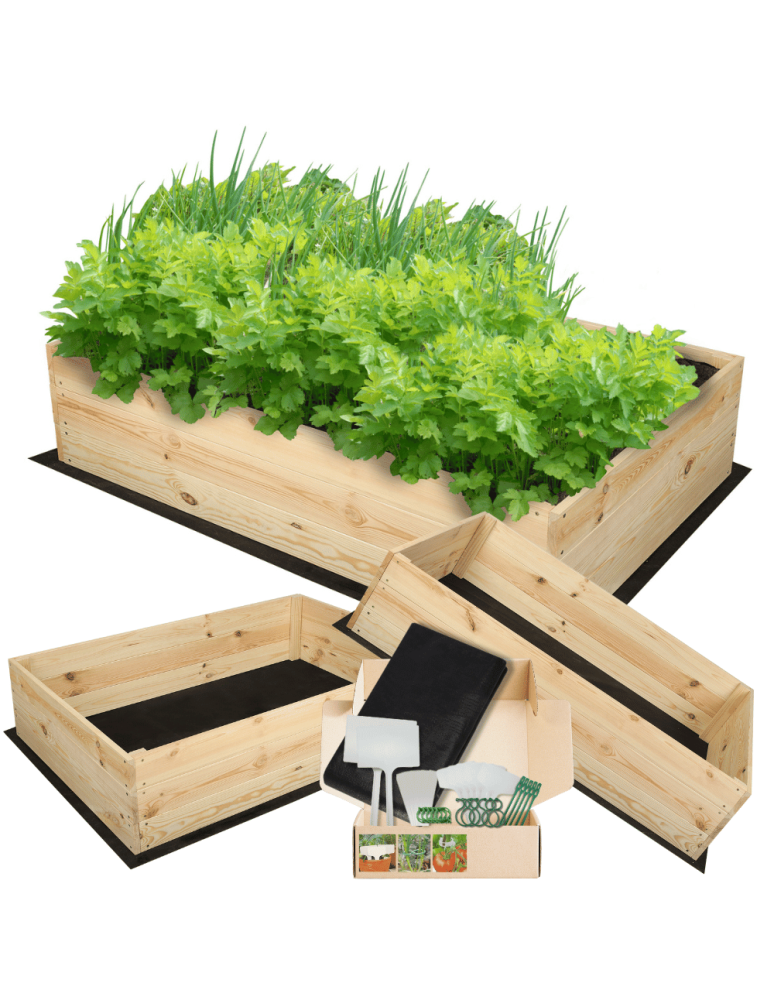 Uprawowe skrzynie ogrodowe- Warzywniaki- skrzynia do uprawy - Skrzynia na warzywa skrzynie na warzywniak inspekt donica grządka 27x100x80 - product b2b.wamar.biz 5