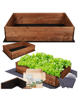 Skrzynia na warzywa skrzynie na warzywniak inspekt donica grządka 27x100x90