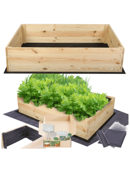 Skrzynia na warzywa skrzynie na warzywniak inspekt donica grządka 27x120x60