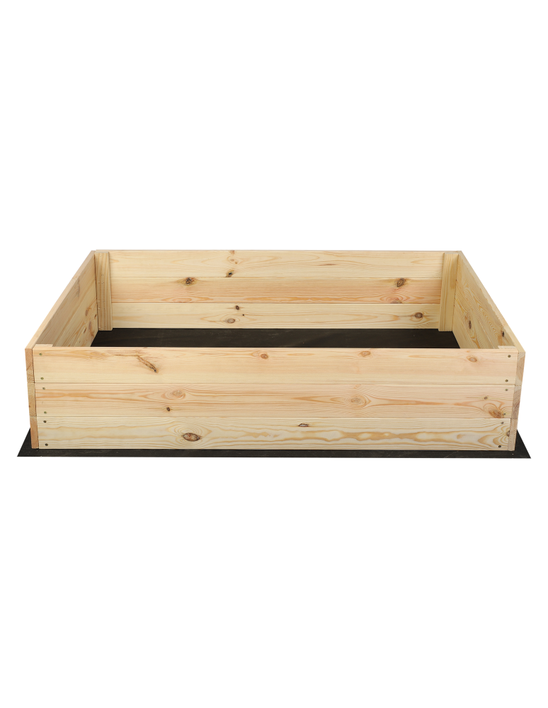 Uprawowe skrzynie ogrodowe- Warzywniaki- skrzynia do uprawy - Skrzynia na warzywa skrzynie na warzywniak inspekt donica grządka 27x120x80 - product b2b.wamar.biz 4