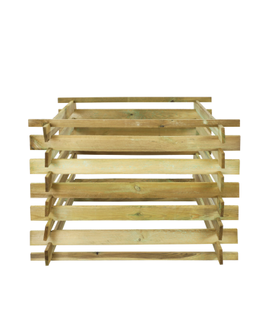 Drewniane kompostowniki ogrodowe – kompostowniki- cena na każdą kieszeń - Kompostownik drewniany MODUŁOWY siatka na krety kompostownik ogrodowy EKO - product 4